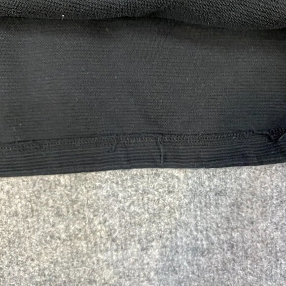 Carbon 2 Cobalt Sweater M Black Solid 1/4 Pullover Cotton Sleeve Pocket - Picture 12 of 12